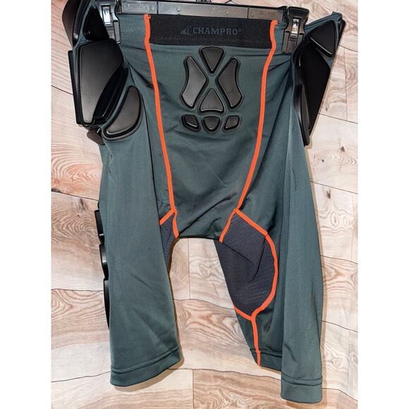 CHAMPRO FOOTBALL PRO GIRDLE 5 pads integrated - NEW size Large L - Picture 4 of 5